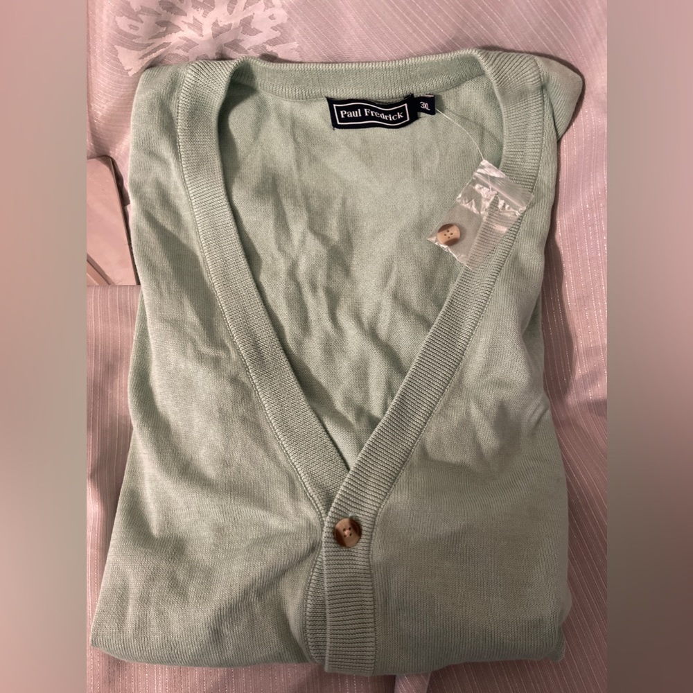 Mint green NWT Sweater Vest